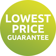 Lowest price guaranteed