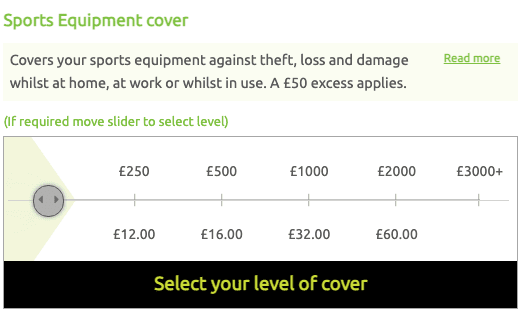 Equipment cover slider