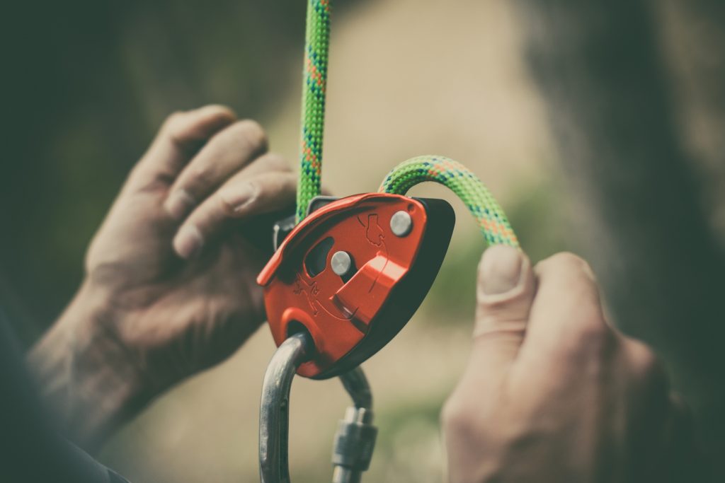 rock climbing equipment