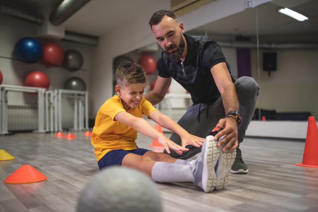 personal training with children