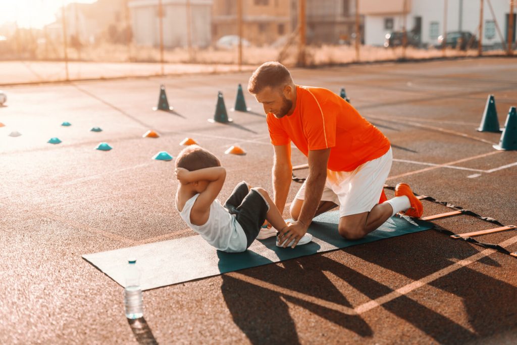 personal training with children