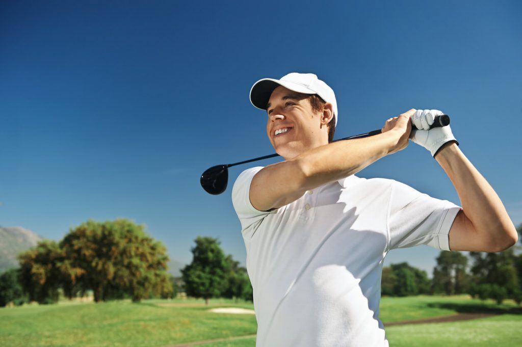 health benefits of playing golf