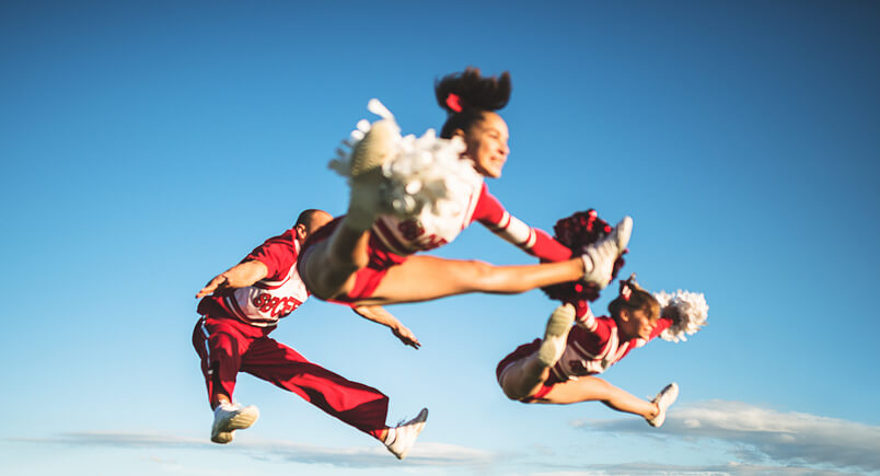 benefits of cheerleading image