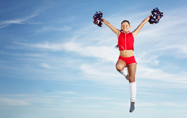 cheerleading benefits image