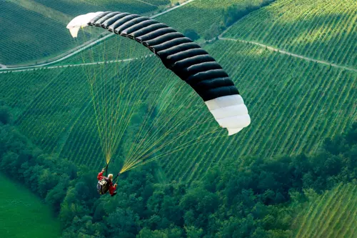 A paraglider
